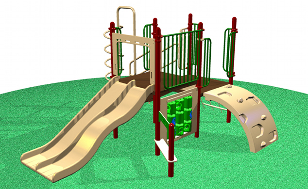 Age 2-12 Commercial Playground Sets