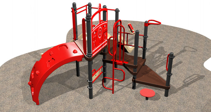 Small, Compact Kids Playsystem #6946-111