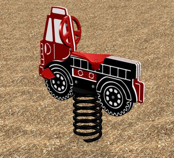 Red Firetruck Spring Rider