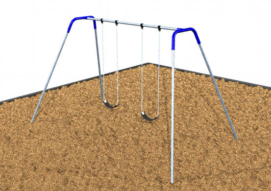 Bipod Swings for School Playgrounds