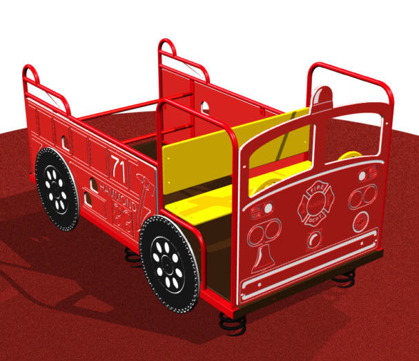 Spring Fire Truck Play System