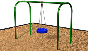 Commercial Playground Tire Swing