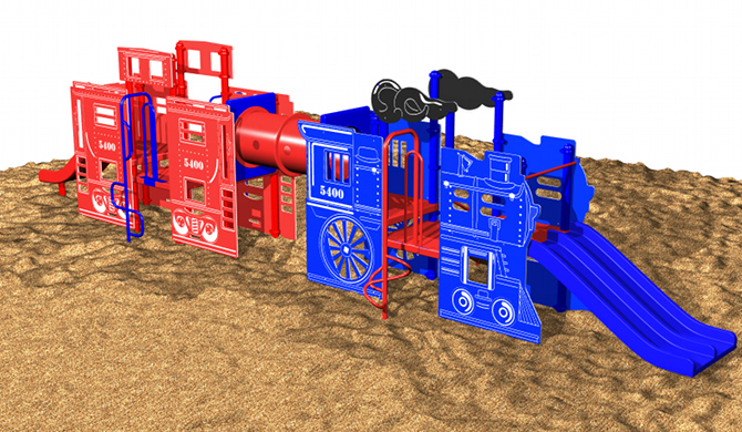 Train Playground That Accommodates up to 25 Children! Train Playground That Accommodates up to 25 Children!