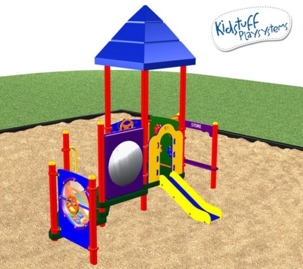 Outdoor Playsystem for Toddlers 7360 Kidstuff Playsystems