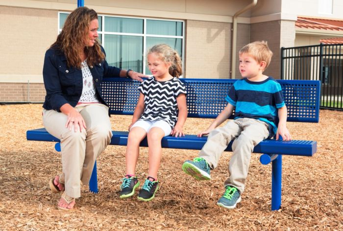 Custom 6ft Playground Bench for Sale