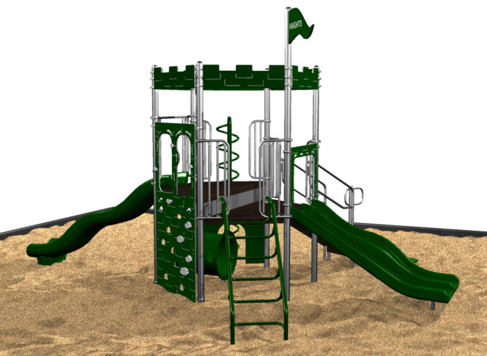 Commercial Knights' Castle Playground Equipment