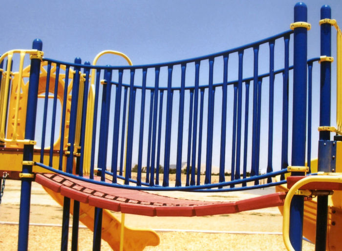 Clatter Bridge for Playgrounds