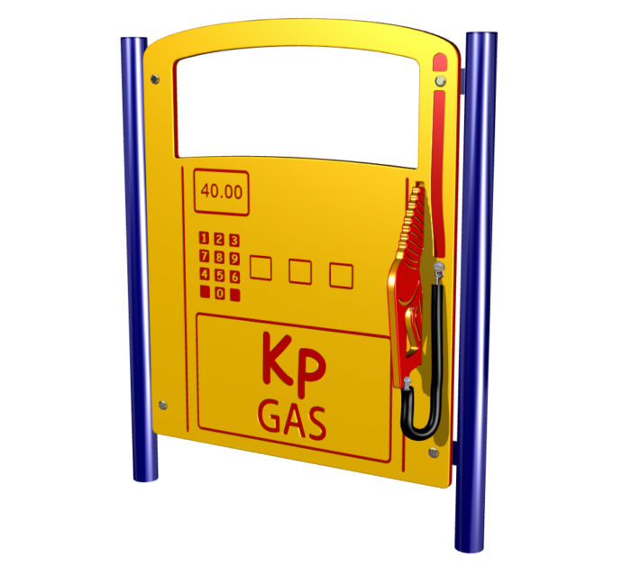 Gas Pump Playground Panel