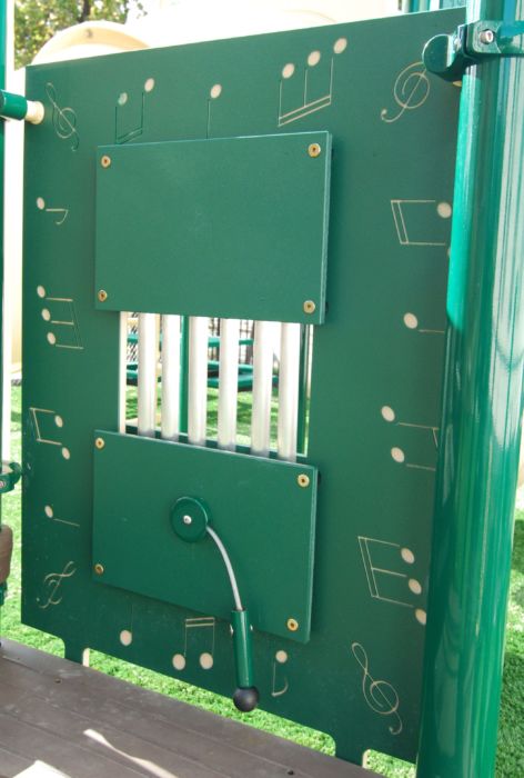 Musical Chime Playground Panel