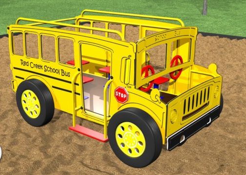 Spring School Bus Playsystem