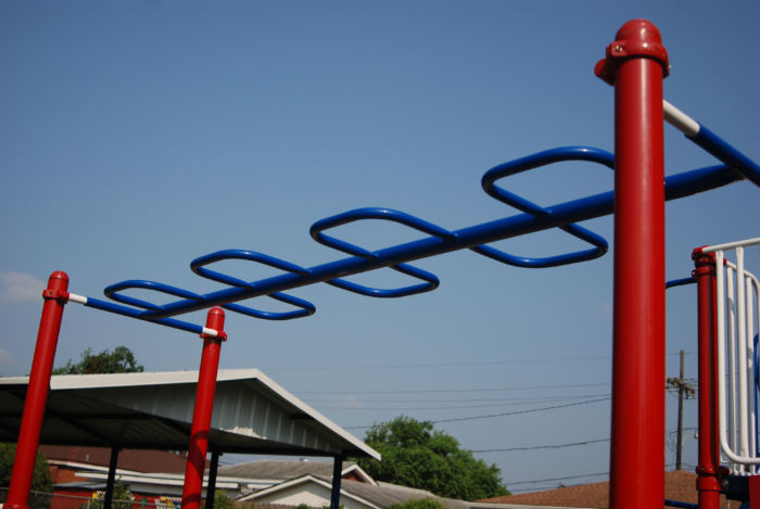 Snake Overhead Playground Ladder