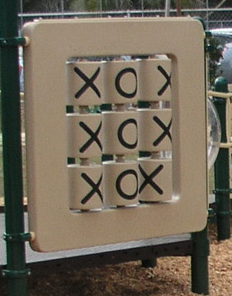 Tic-Tac-Toe Playground Wall