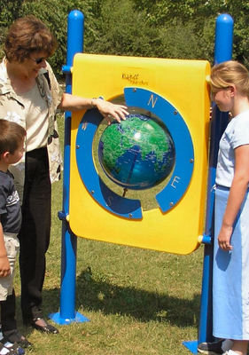 World Globe Playground Panel