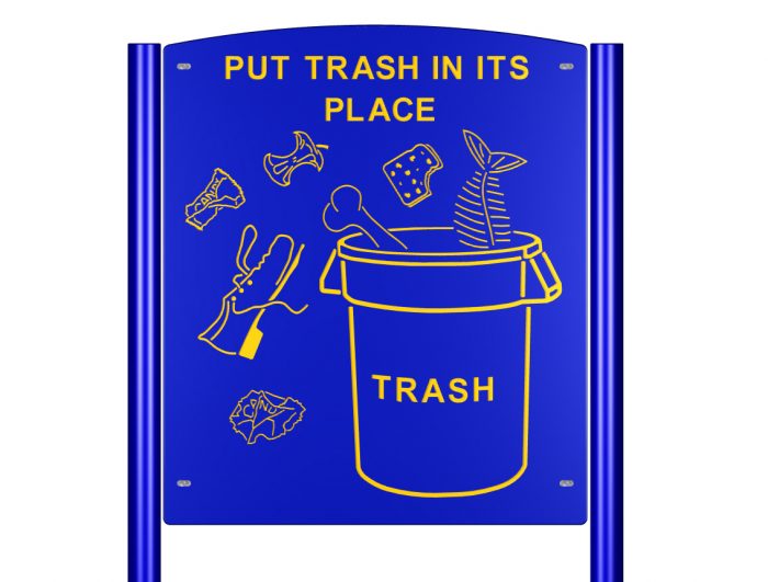Trash/Recycling Panel