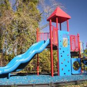 loose rubber playground design