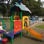 Lake Co Fairground ADA compliant playground