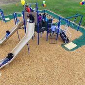 ADA compliant playground with wheelchair access