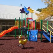 Family Harvest Church Puzzle Roof Playground Design